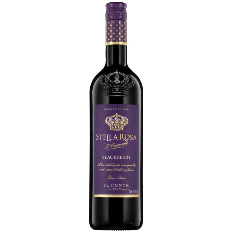 Stella Rosa Blackberry Flavored Wine 750 ML