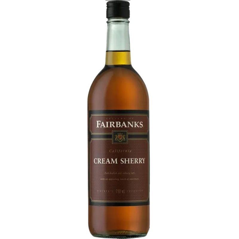 Fairbanks Cream Sherry California 750 ML