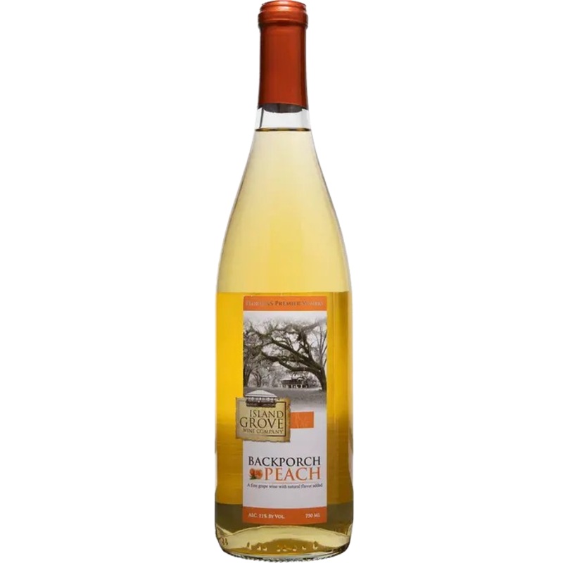 Island Grove Wine Company Backporch Peach Chardonnay 750 ML