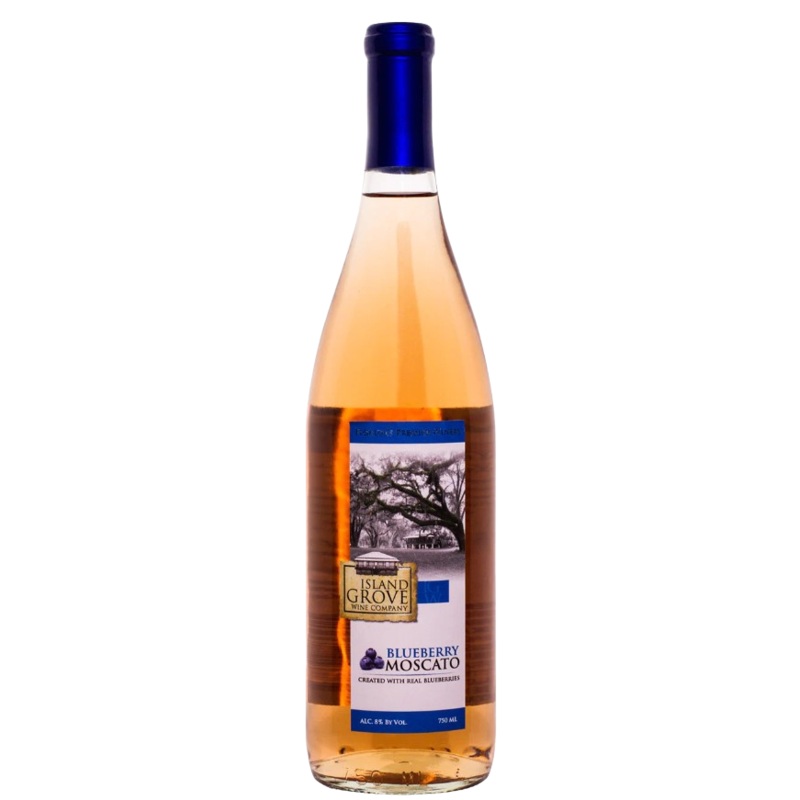 Island Grove Wine Company Blueberry Moscato 750 ML