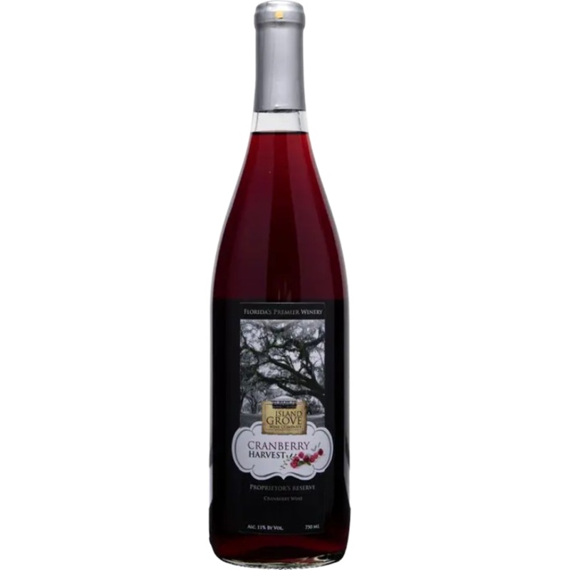 Island Grove Wine Company Cranberry Harvest Wine 750 ML