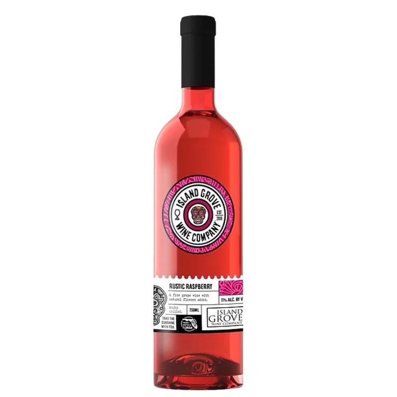 Island Grove Wine Company Rustic Raspberry Zinfandel 750 ML