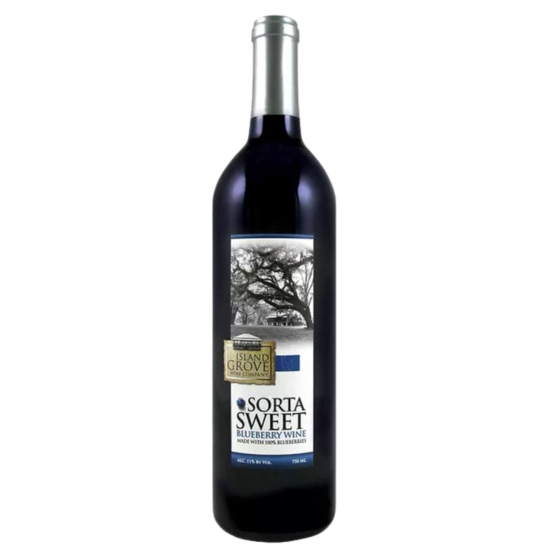 Island Grove Wine Company Sorta Sweet Blueberry 750 ML