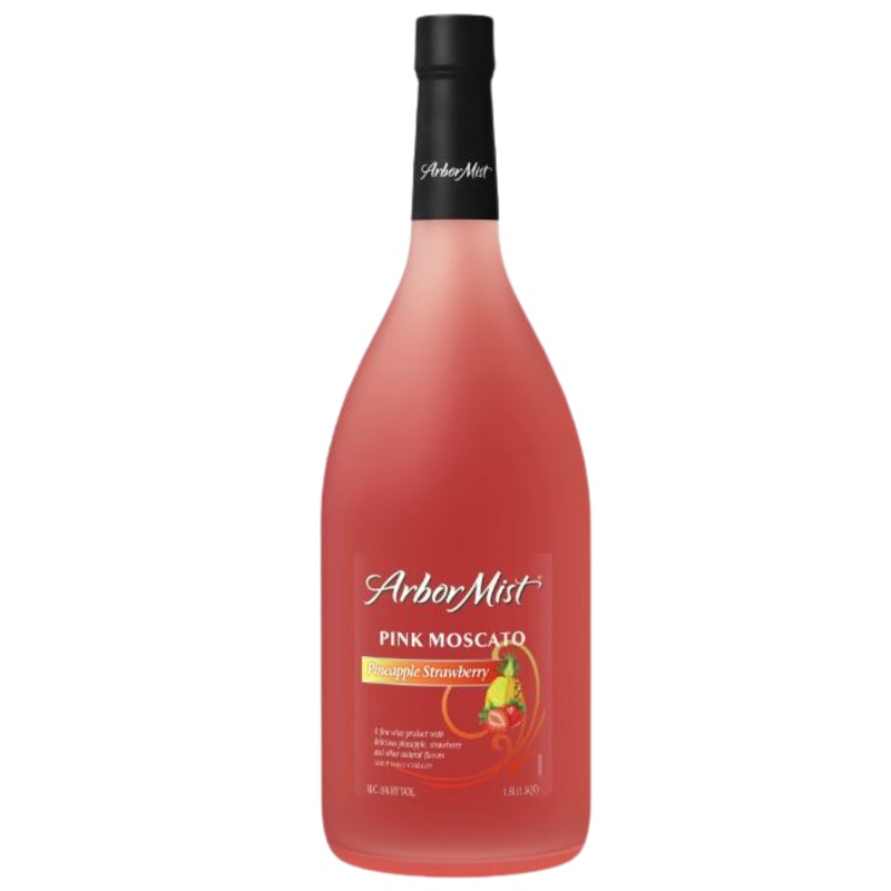 Arbor Mist Pink Moscato Pineapple Strawberry 750 ML