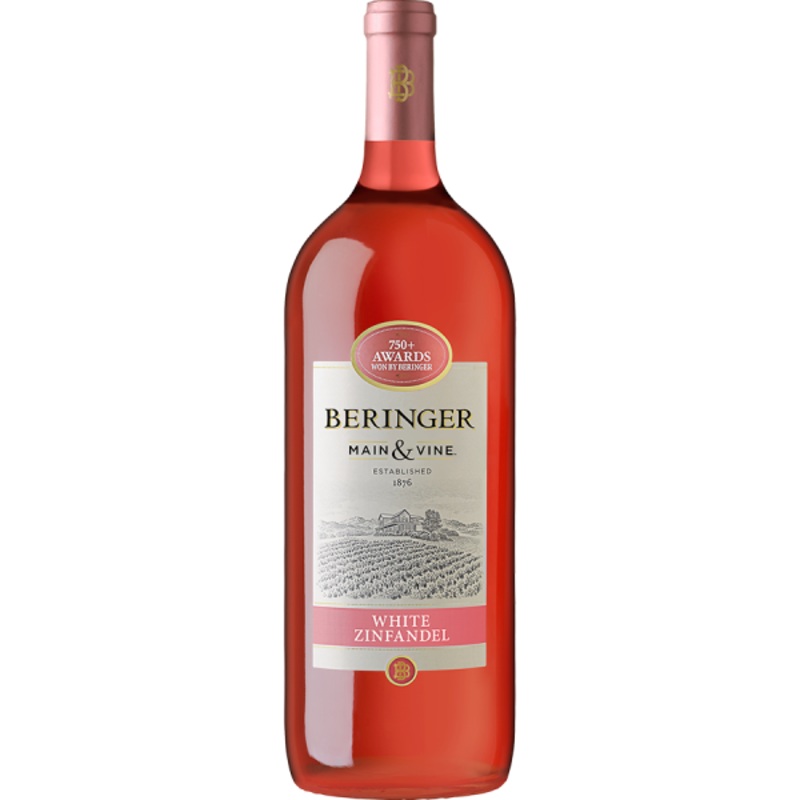 Beringer Main &  Vine White Zinfandel California 750 ML