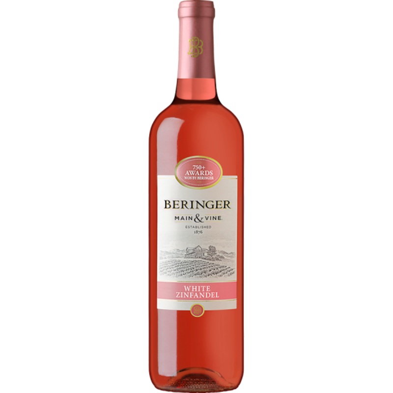 Beringer Main &  Vine White Zinfandel Chardonnay California 750 ML