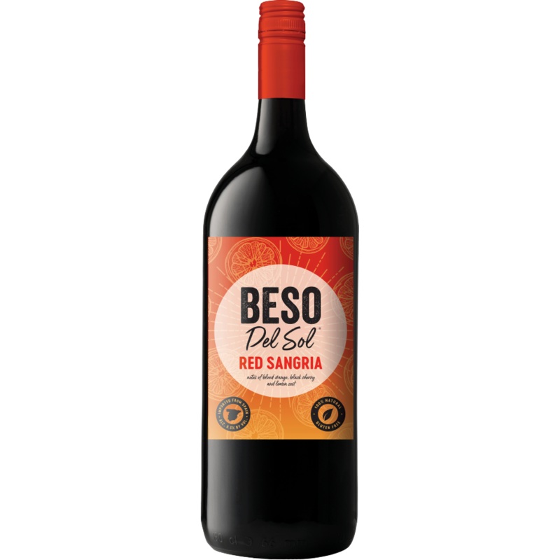 Beso Del Sol Red Sangria 500 ML