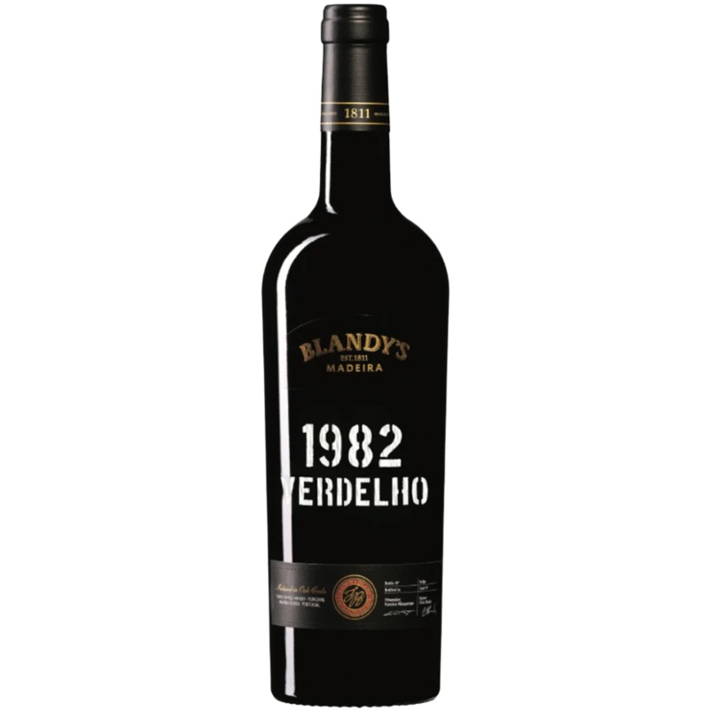 Blandy's Madeira Verdelho Medium Dry Matured In Oak Casks 1982 750 ML