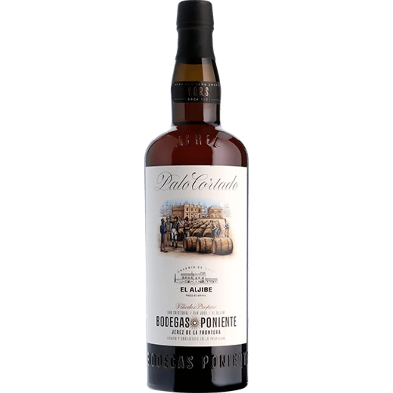 Bodegas Poniente Palo Cortado V.O.R.S El Aljibe Jerez-Xeres-Sherry 750 ML