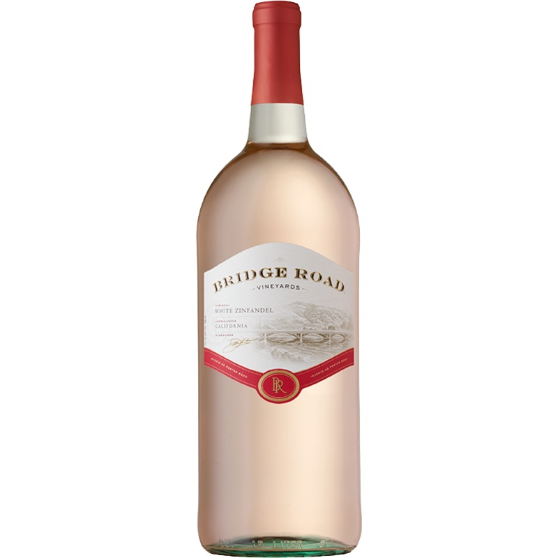 Bridge Road Vineyards White Zinfandel California 1.5 L