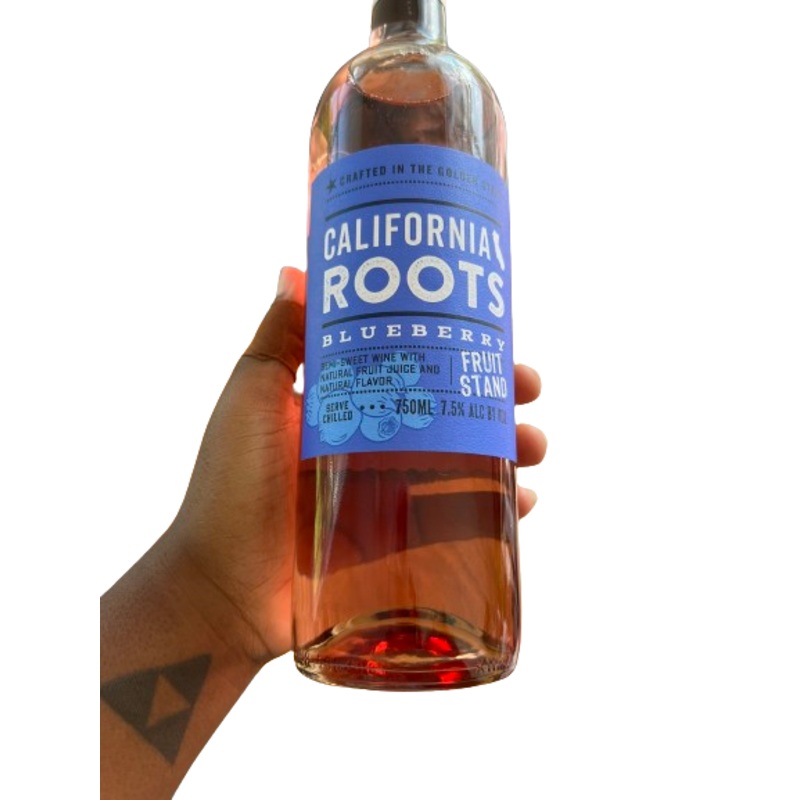 California Roots Blueberry Fruit Stand Flavored Wine 750 ML
