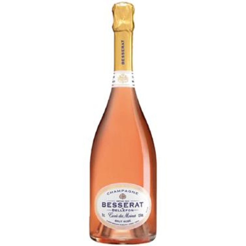 Besserat de Bellefon Champagne Brut Rose Cuvee des Moines 750 ML