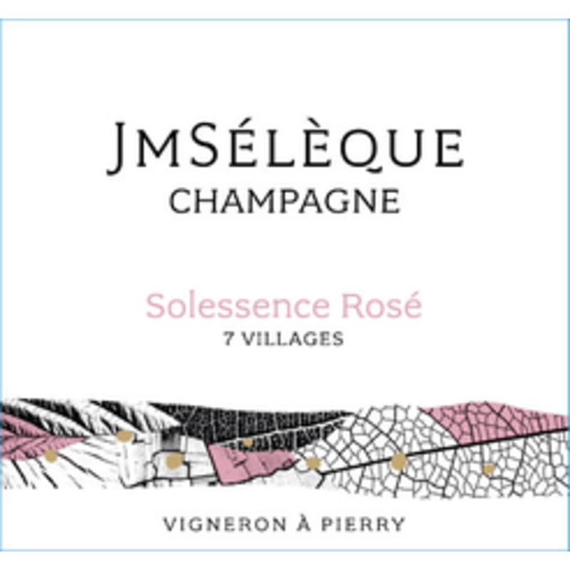 Champagne J M Seleque Champagne Brut Solessence 7 Villages Rose 750 ML