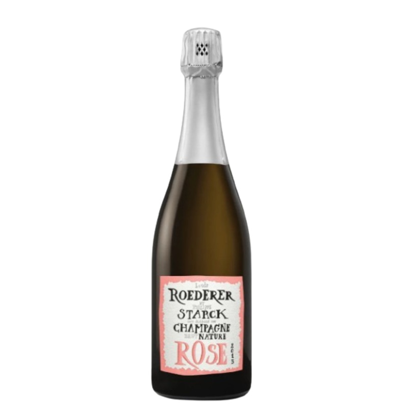 Louis Roederer Champagne Brut Nature Rose Louis Roederer Et Philippe Starck 2015 750 ML