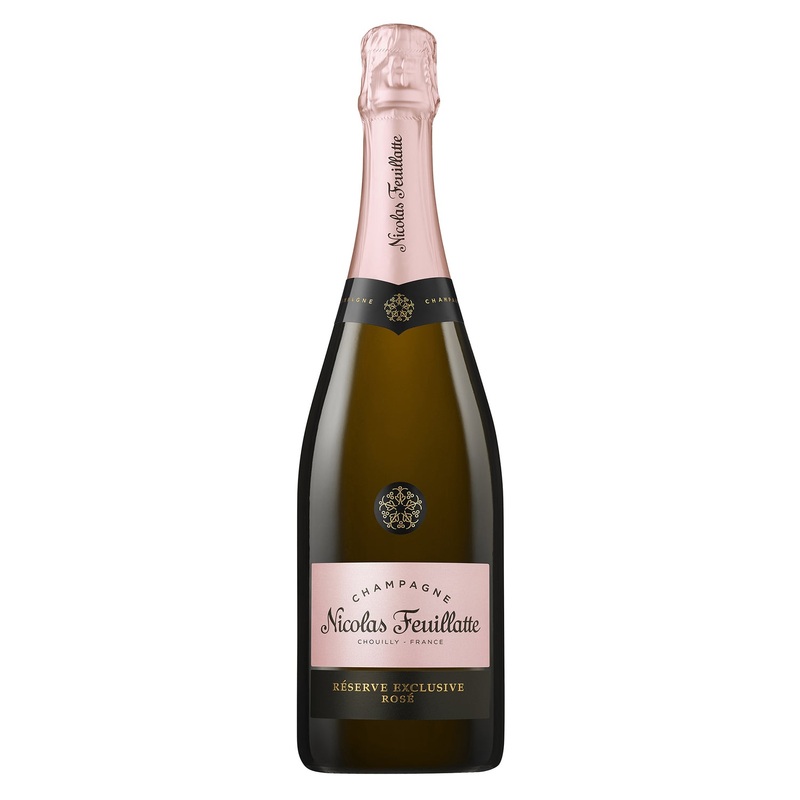 Nicolas Feuillatte Champagne Brut Rose Cuvee Gastronomie Reserve Exclusive 750 ML