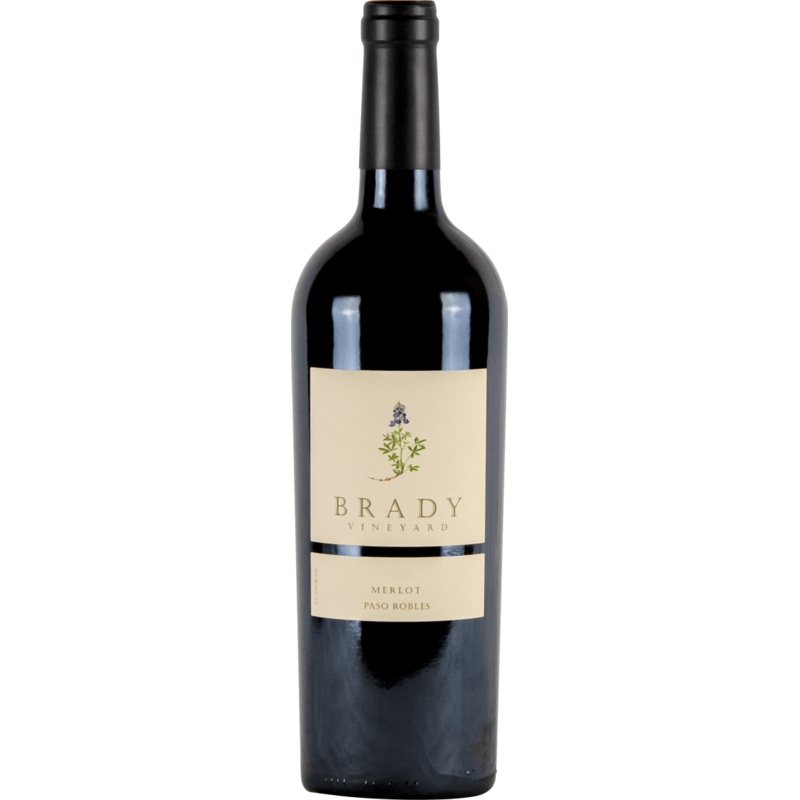 Brady Vineyard Merlot Paso Robles 750 ML