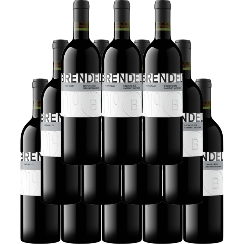 Brendel Wines Cabernet Sauvignon Cooper'S Reed Napa Valley 2019 750 ML (12 Bottles)