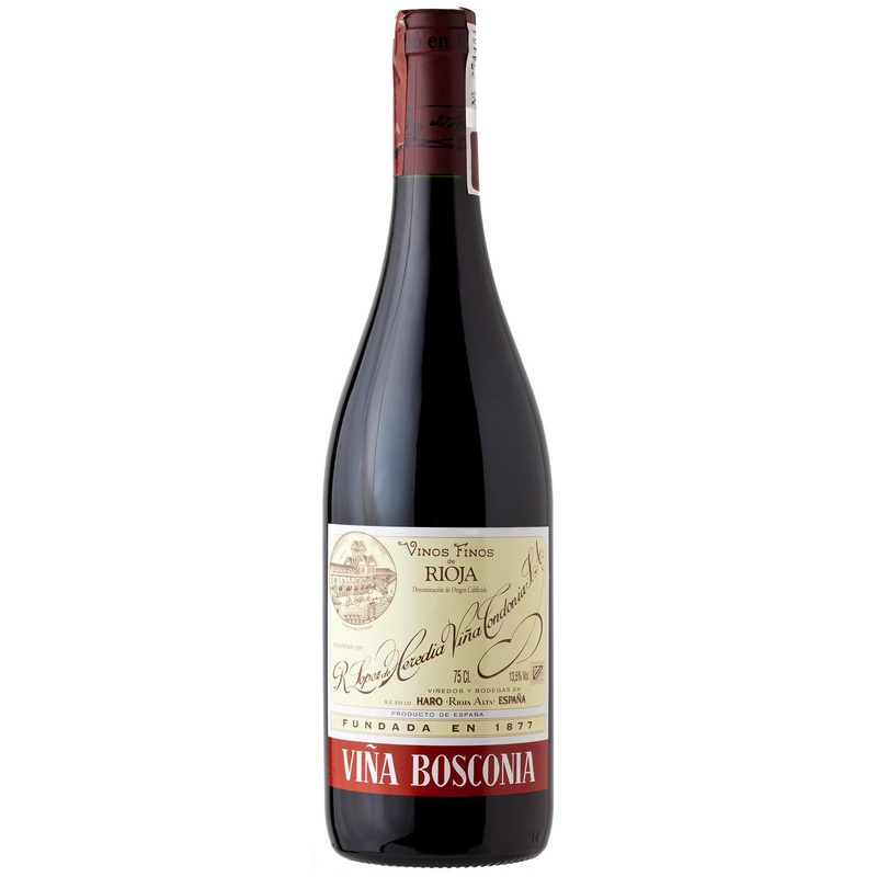 Bodegas R. Lopez de Heredia Rioja Vina Bosconia Reserva Tinto 2013 750 ML