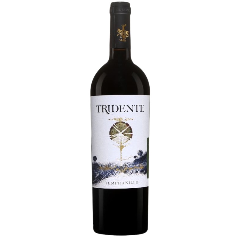 Bodegas Tridente Vino De La Tierra De Castilla Y Leon Tempranillo 750 ML