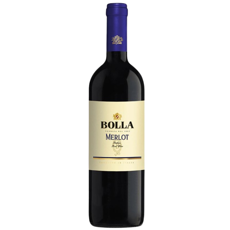 Bolla Merlot Italian Red Wine 750 ML