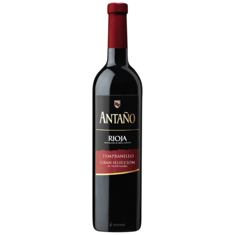 Bodegas Antano Rioja Tempranillo Gran Seleccion 750 ML