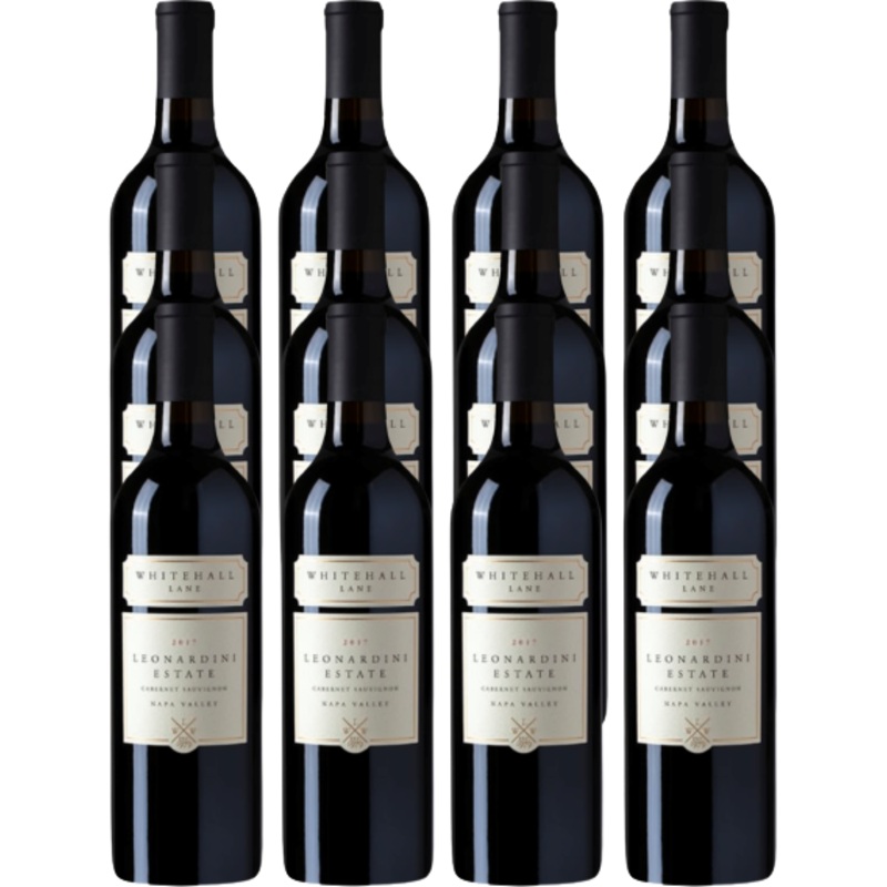 Whitehall Lane Cabernet Sauvignon Leonardini Estate Napa Valley 2017 750 ML (12 Bottles)