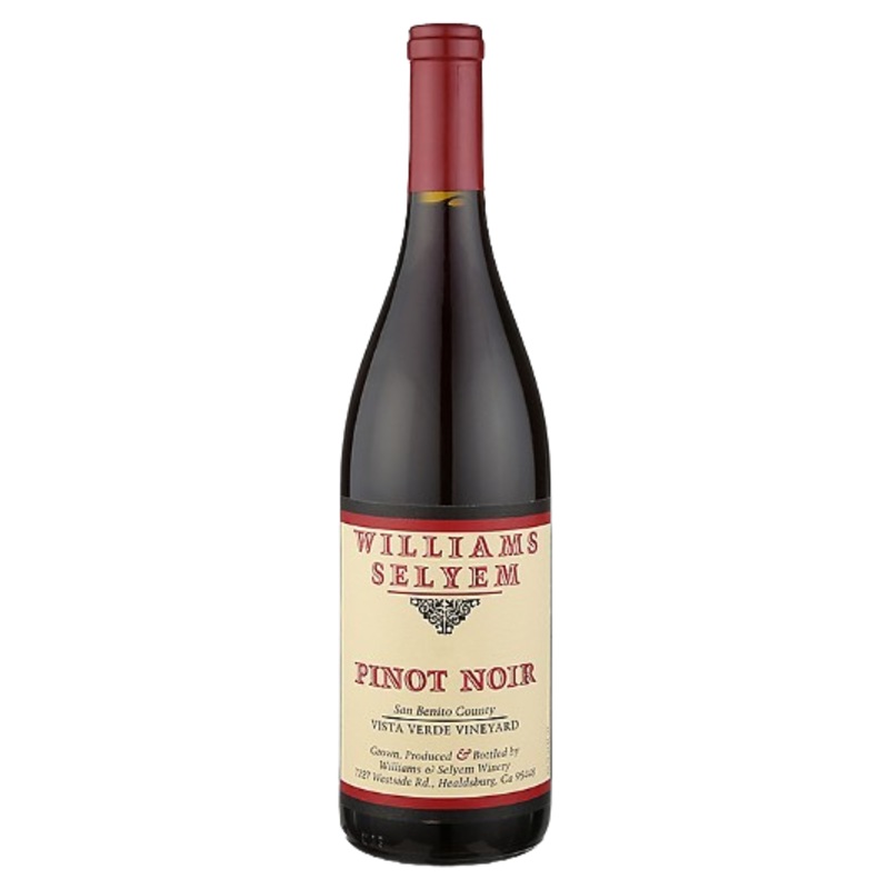 Williams Selyem Pinot Noir Vista Verde Vineyard San Benito County 2020 750 ML