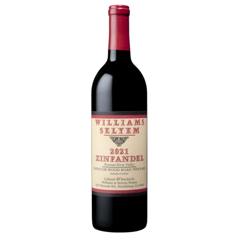 Williams Selyem Zinfandel Fanucchi Wood Road Vineyard 750 ML