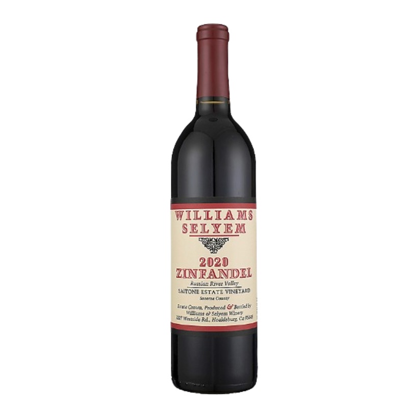 Williams Selyem Zinfandel Saitone Estate Vineyard Russian River Valley 2020 750 ML