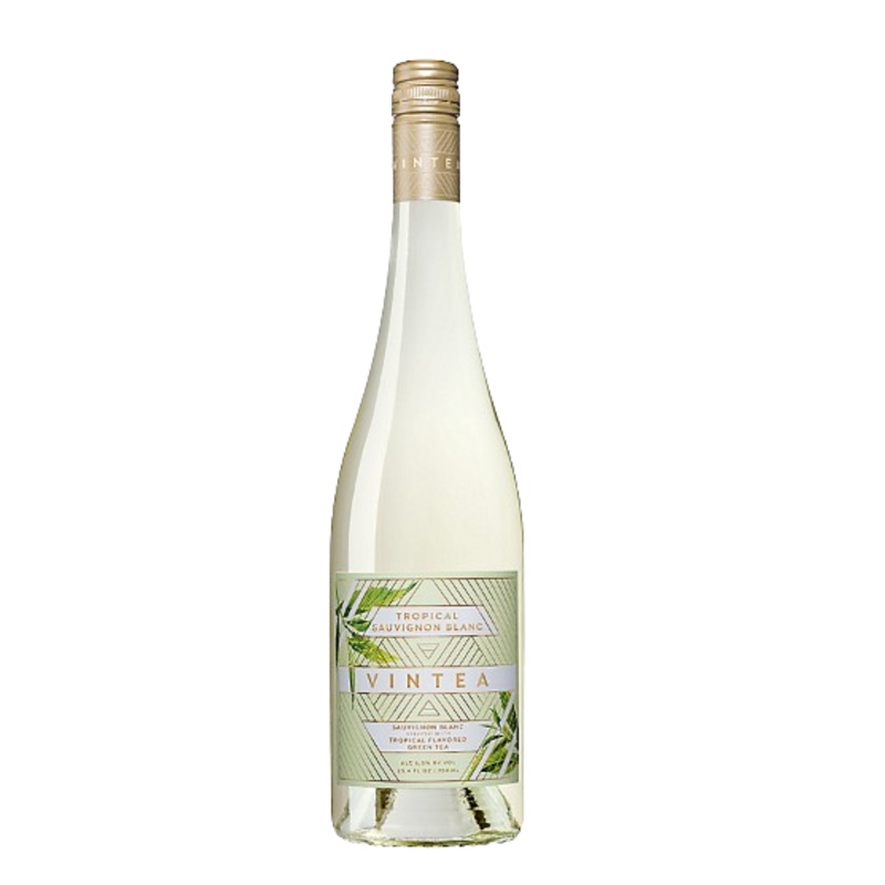 Vintea Tropical Sauvignon Blanc Green Tea Flavored Wine 750 ML