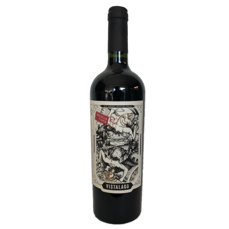 Vistalago Mezcla Tinta Colbun 2017 750 ML