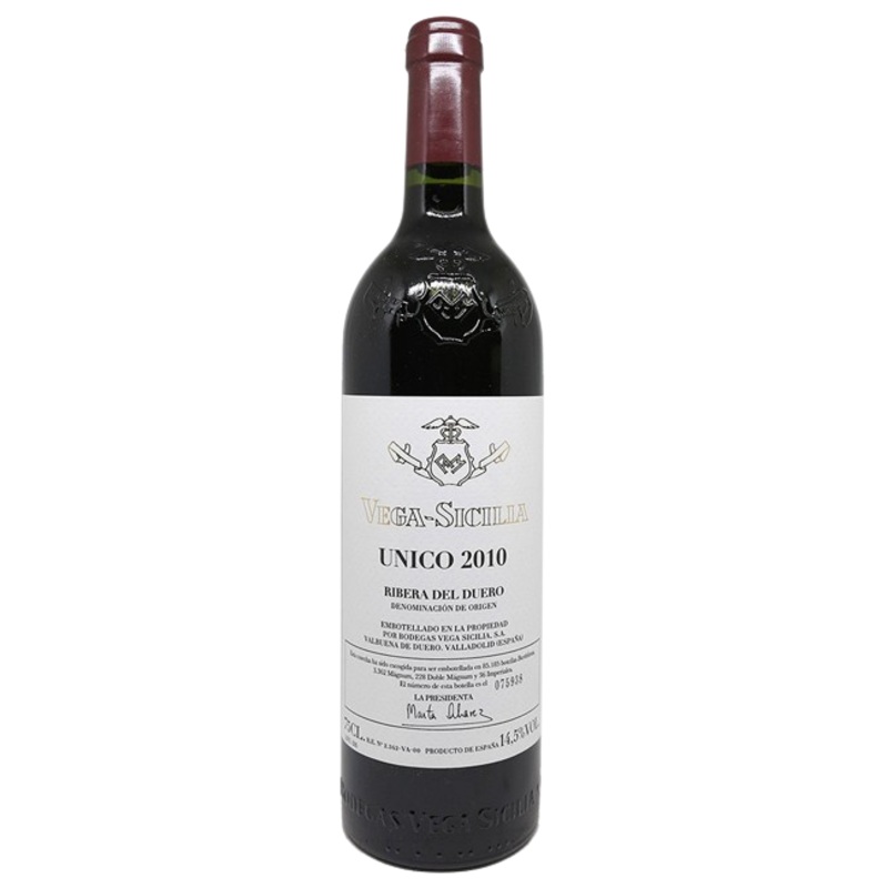 Vega Sicilia Ribera Del Duero Unico 2010 750 ML