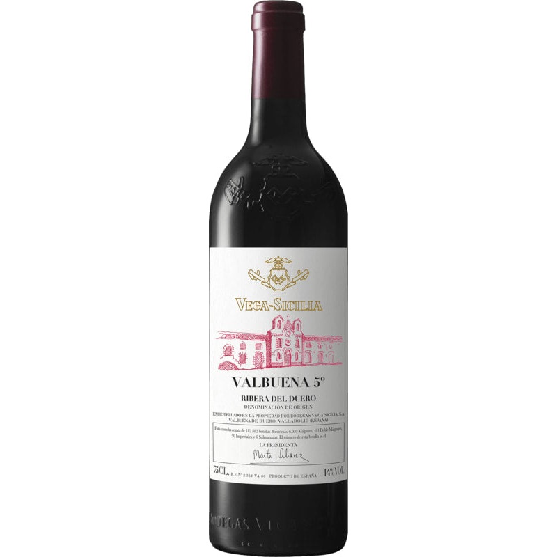 Vega Sicilia Ribera Del Duero Valbuena 5 2019 750 ML