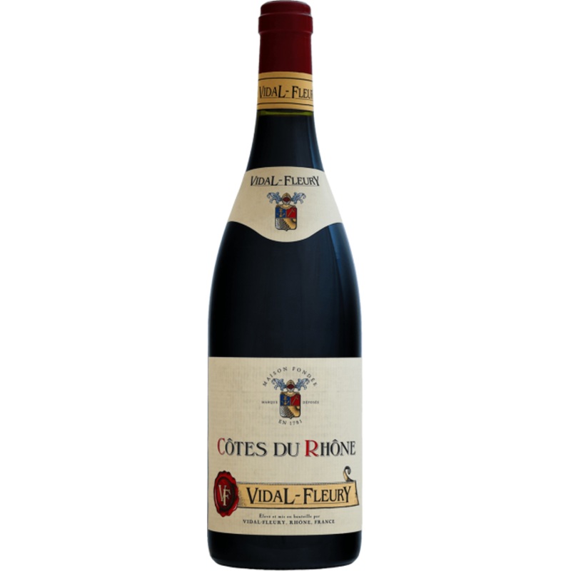 Vidal Fleury Cotes du Rhone 750 ML