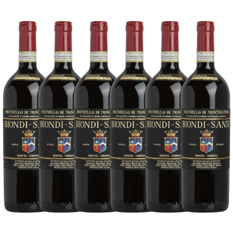 Biondi Santi Brunello di Montalcino 2017 750 ML (6 Bottles)