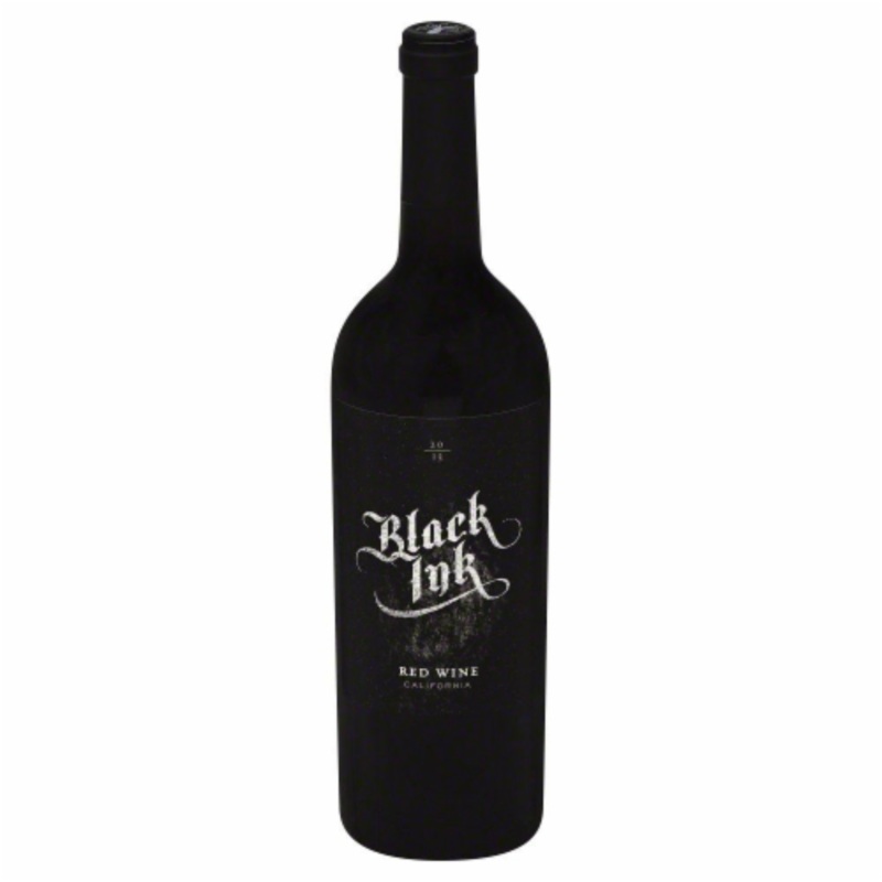 Black Ink Red Wine California 750 ML