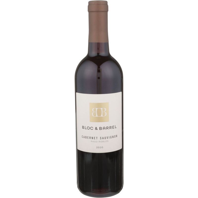 Bloc & Barrel Cabernet Sauvignon Paso Robles 2020 750 ML