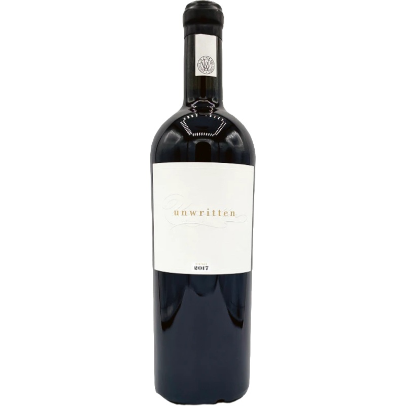 Unwritten Wines Cabernet Sauvignon St. Helena 2017 750 ML