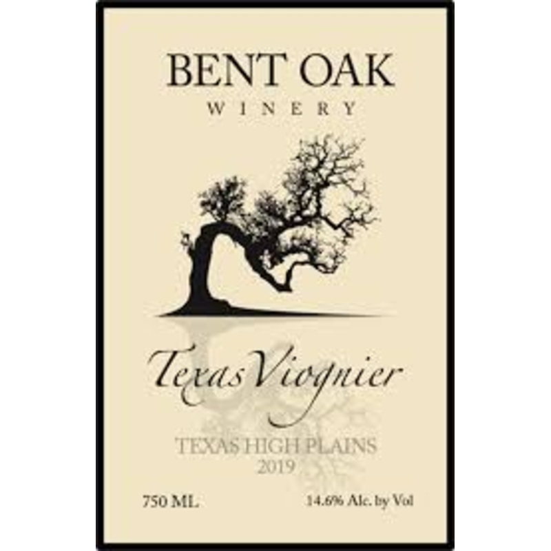 Bent Oak Viognier Texas High Plains 750 ML